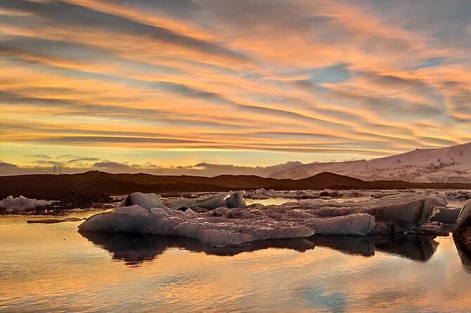 Glacier Lagoon, Diamond Beach, Black Sand Beaches and Waterfalls - Reynisfjara and the Black Beaches Near Vík