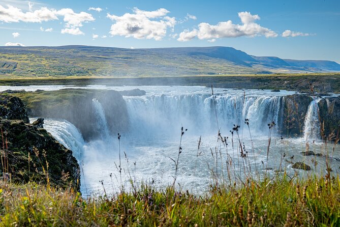Goðafoss Waterfall from Akureyri Port - One hour beside the thundering falls