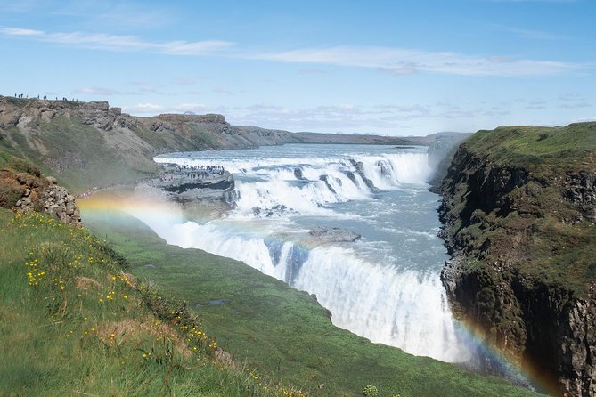 Golden Circle and Kerid Crater Afternoon Tour from Reykjavik - Gullfoss: a two-stage waterfall with real force