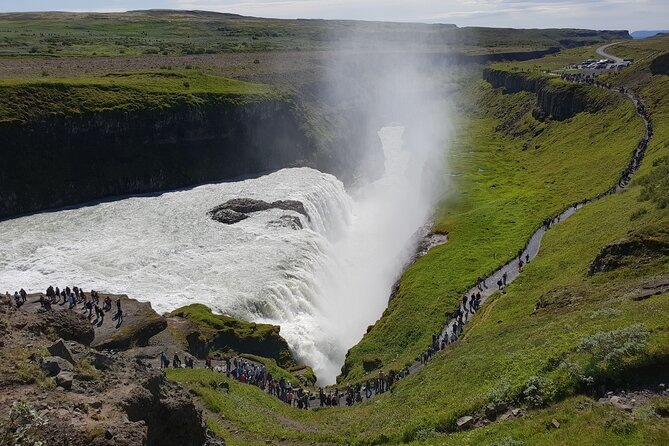 Golden Circle and Kerid Volcanic Crater Small-Group Day Tour - Gullfoss, the Golden Waterfall