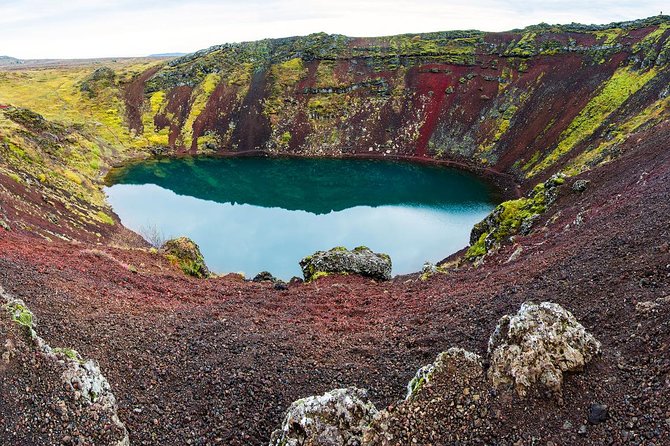 Golden Circle and Laugarvatn Fontana Private Tour from Reykjavik - Kerid Crater finishes the route with color