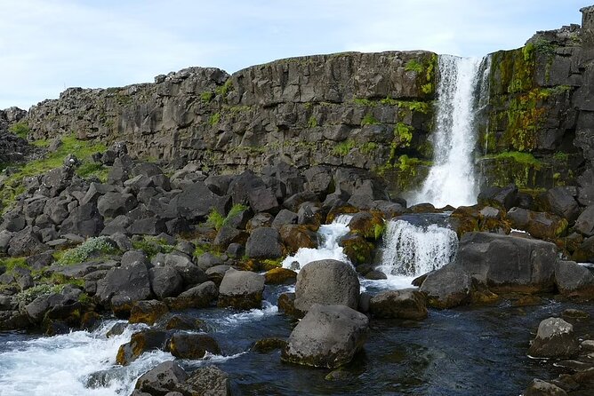 Golden Circle and Sky Lagoon Full-Day Tour - Gullfoss: the Golden Falls at full force