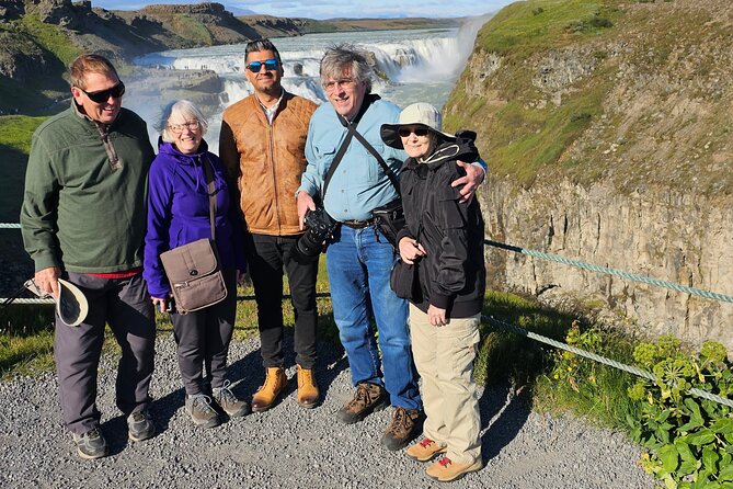 Golden Circle : Private Guided Day Tour + Blue Lagoon(Optional) - Finding the blue water at Bruarfoss
