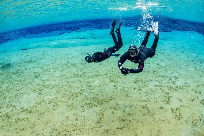 Golden Circle & Silfra Snorkeling Small-Group Supersaver Combo - Kerið adds a volcanic finish