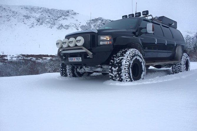 Golden Circle Super Jeep Adventure with Snowmobiling on Glacier - Why the Super Jeep changes the day