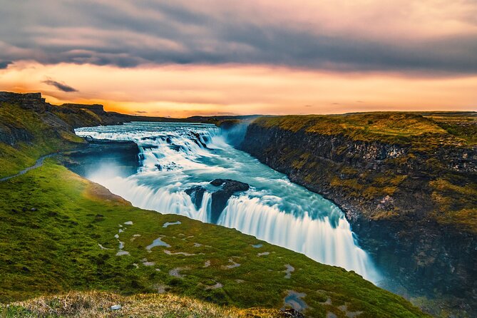Golden Circle Tales, Tomato Farm & Kerid – Small Group from RVK - Öxarárfoss, a waterfall with a story
