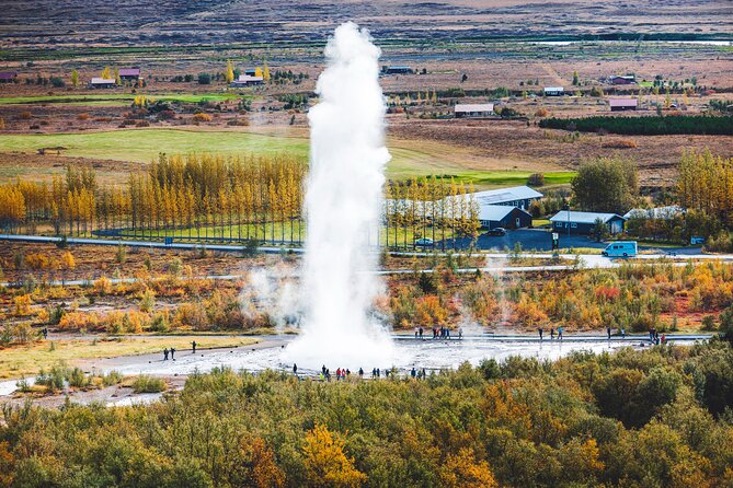 Golden Circle with Kerid Crater & Local Farm Visit in Small Group - Öxarárfoss: a short waterfall stop