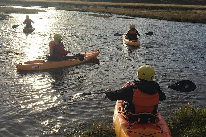 Guided Sit on Top Kayak Tour near Akureyri - Horses, mountains, and quiet river views