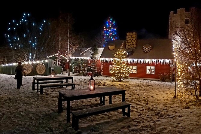 Half-Day Combo Tour to Goðafoss, Laufas and The Christmas House - The short Akureyri tour at the end