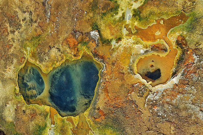 Helicopter Flight Over Geothermal Landscapes from Reykjavik - The route may change for volcanic activity