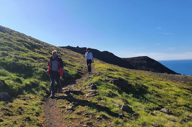 Hiking Tours in Troll peninsula - Climbing toward Siglufjarðarskarð