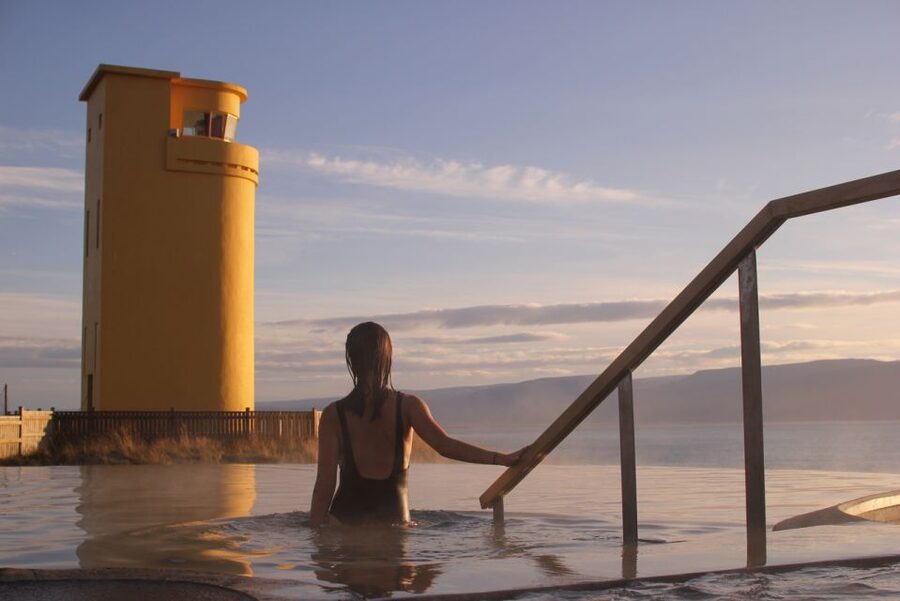 Husavik: GeoSea Geothermal Baths Entrance Ticket - How much value do you get for $55?