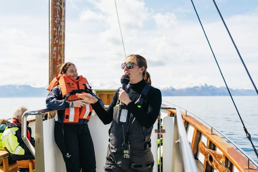 Húsavík: Whale Watching Tour with Guide - Why the oak boat matters
