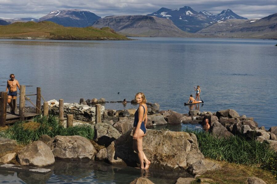 Hvammsvik Hot Springs: Admission Package - The 45-minute drive from Reykjavik