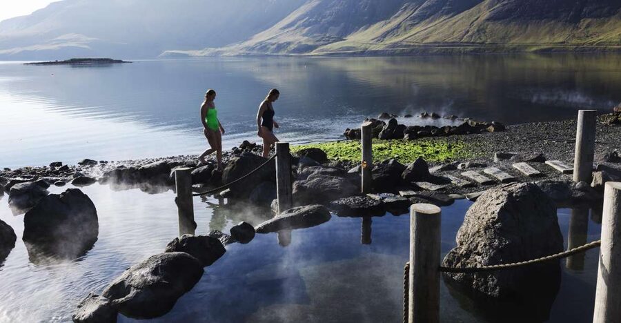 Hvammsvik Hot Springs: Admission Package - Seven pools and the main soaking experience