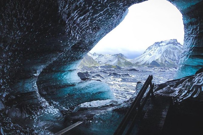 Ice Cave at Katla Volcano - Starting in Vík and riding toward the glacier