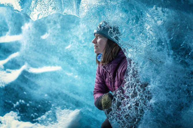 Ice Cave Captured - Professional Photos Included - What the glacier equipment does for you