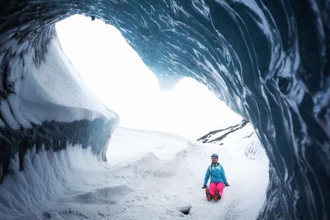 Ice Cave Captured - Professional Photos Included - A photographer who works around your best shot