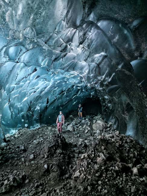 Ice Cave Tour: Venture into the Largest Glacier in Europe - Getting fitted with glacier equipment