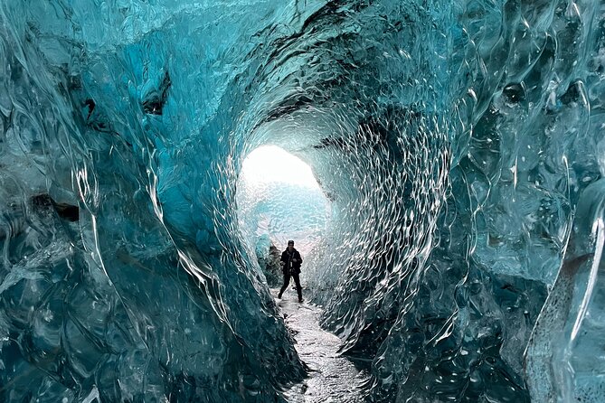 Ice Exploration Tour from the Glacier Lagoon - Blue ice, ash, moulins, and small ice caves