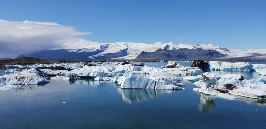 Iceland: 3-Day Golden Circle, South Coast, & Glacier Tour - Skógafoss and the road beneath Eyjafjallajökull