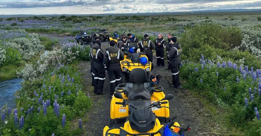 Iceland atv. atv guided trip close to dettifoss iceland - Starting near Ásbyrgi and Dettifoss
