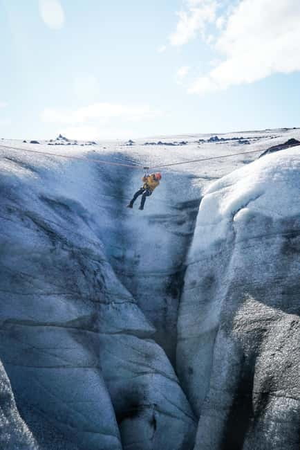 Iceland: Glacier Zip Line Tour with Hike or Ice Cave Visit - The 6 to 8 kilometer approach walk