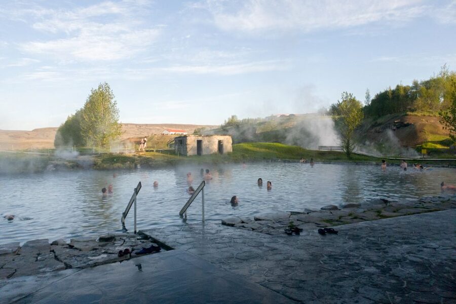 Iceland Secret Lagoon Admission Ticket - Changing rooms, lockers, and the required shower