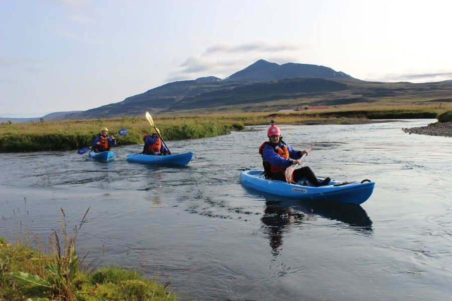 Icelandic Kayak Trip - Starting at Bakkaflöt in Varmahlíð