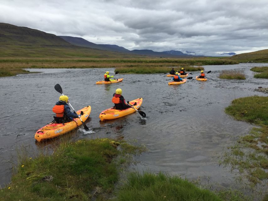 Icelandic Kayak Trip - Following the calm Svartá River