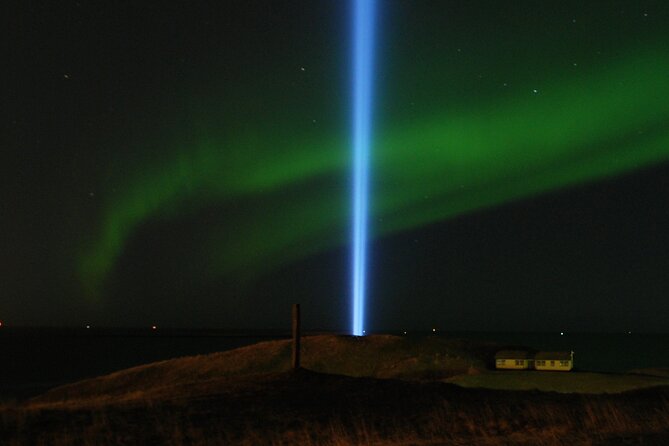 Imagine Peace Tower Tour on Viðey island | John Lennon tribute - When the Northern Lights join the memorial