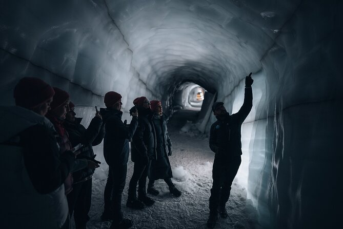 Into the Glacier Combo: Snowmobiling + Langjökull Ice Cave - From Húsafell to Klaki base camp