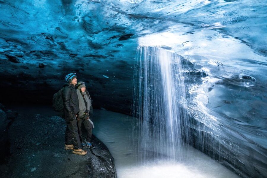 Jökulsárlón: Glacier Hike, Ice Cave, and Photoshoot Package - The upper cave and the value of changing ice