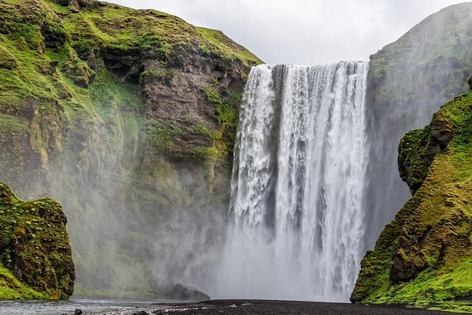 Jökulsárlón Glacier Lagoon and the South Coast Private Tour from Reykjavik - Skógafoss closes the sightseeing portion