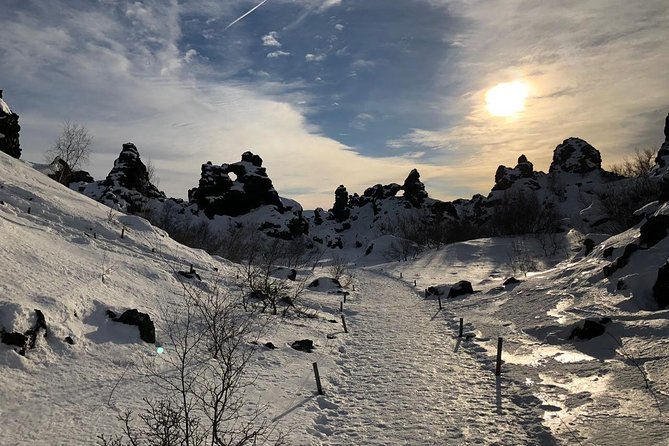 Lake Myvatn Day Tour and Godafoss Waterfall for Cruise Ships from Akureyri Port - The Nature Baths are appealing, but the clock is tight