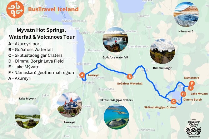 Lake Myvatn, Hot-Springs & Godafoss Waterfall Tour from Akureyri - Lake Mývatn and the strange Skútustaðir craters