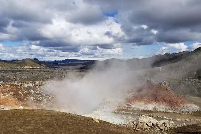 Landmannalaugar, Hekla, Sigoldugljufur 4x4 tour with Hiking - Three hours at Landmannalaugar