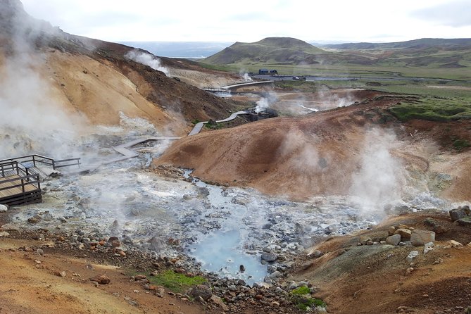 Lava, Craters and Hot Springs Private Tour - The Blue Lagoon stop is not a bathing session