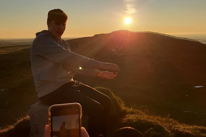 Midnight Sun Adventure on ATV - The climb toward the mountain viewpoints