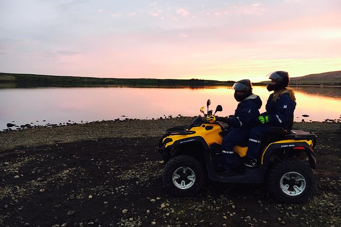 Midnight Sun ATV Adventure from Reykjavik - Ulfarsfell and Hafrafell: the payoff above Reykjavik