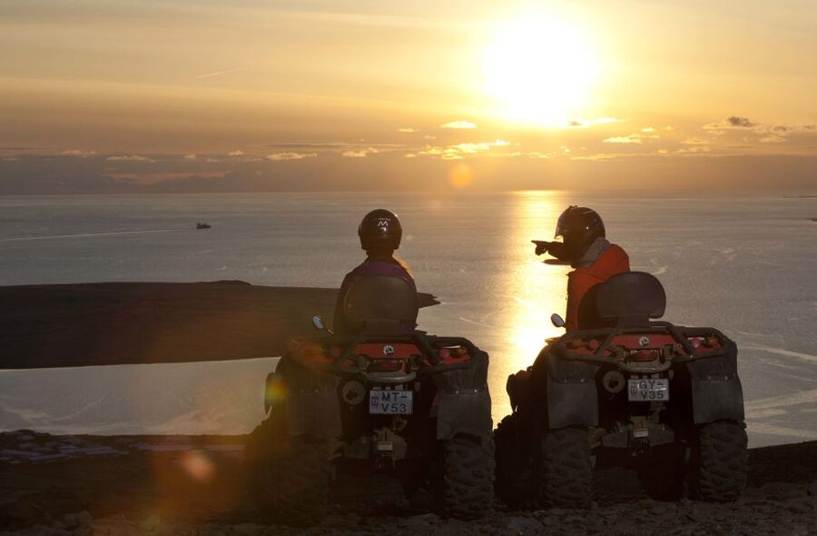 Midnight Sun ATV Tour - Basecamp preparation and the 30-minute safety briefing