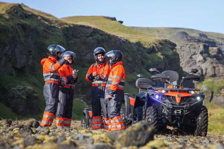 Mýrdalsjökull: South Coast ATV Quad Bike Safari - Sólheimasandur and the DC3 aircraft wreck