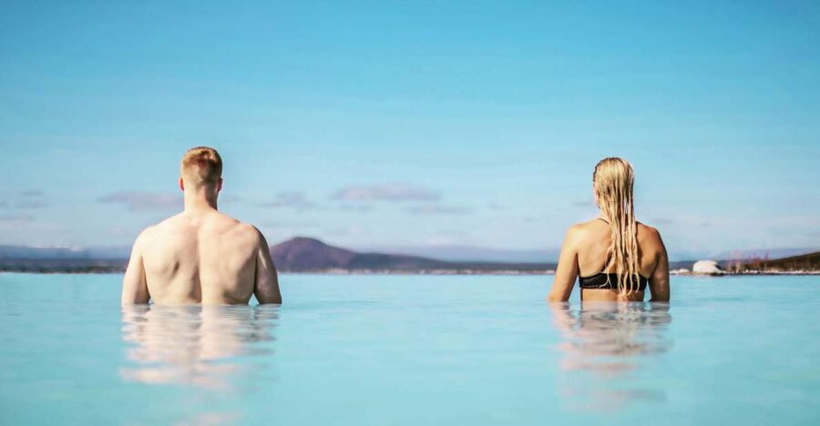 Mývatn: Myvatn Nature Baths Admission Ticket - Two Pools, Steam Rising, and Views of Hverfjall
