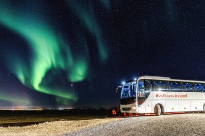 Northern Lights Bus Tour from Reykjavik with Hot Chocolate