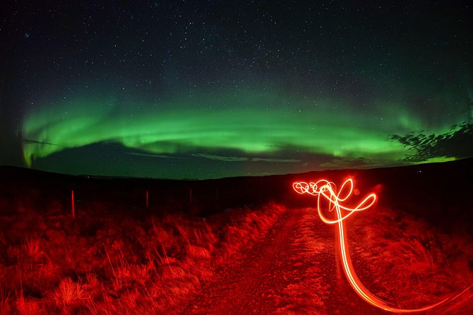 Northern lights hunting with plan G - Why a private northern lights hunt can be worth it