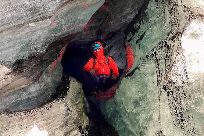 Private Extreme Encounter w/ ropes on Sólheimajökull Glacier - Ice climbing on blue walls