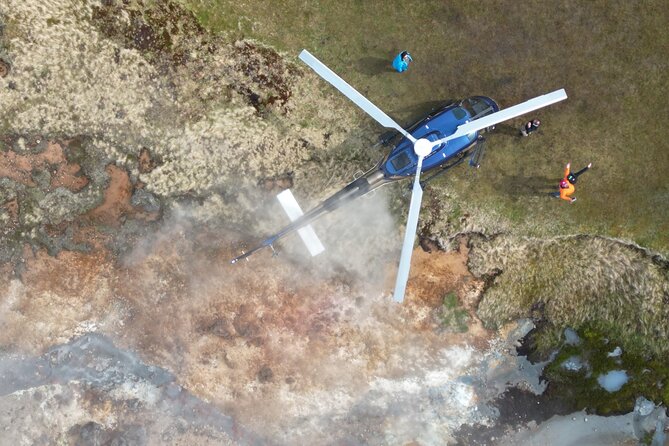 Private Helicopter Tour in Hengill Geothermal Area with Landing - The short flight toward Hengill