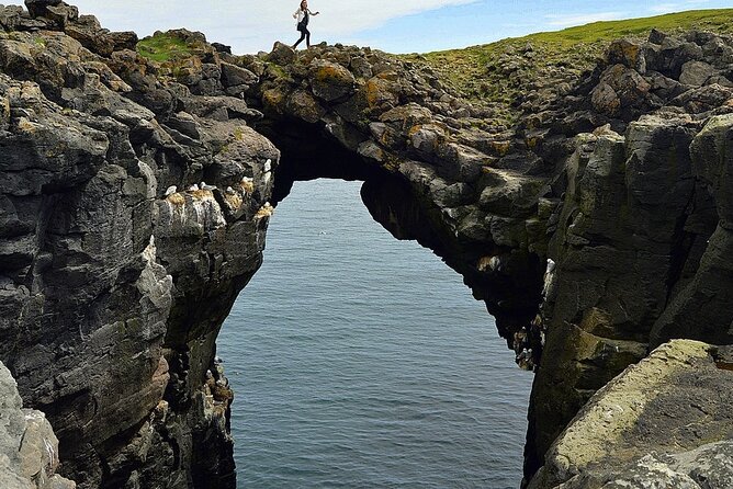 Private Snæfellsnes Peninsula day tour with 6+ Attractions - Londrangar, volcanic rock left to the sea