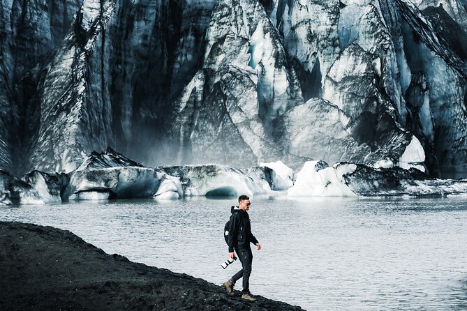 Private South Coast Fire and Ice: Glacier viewpoint & Lava Show - Vik gives you a short town break