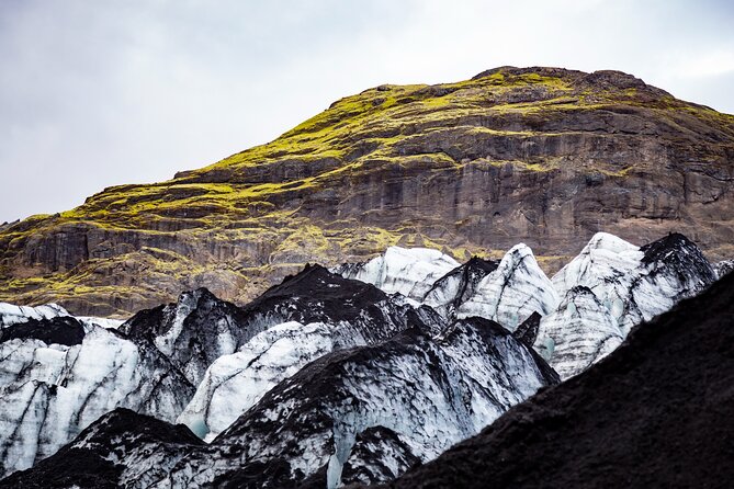 Private South Coast Fire and Ice: Glacier viewpoint & Lava Show - Solheimajokull offers a glacier view, not a glacier hike